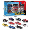 Alloy Car Series  Pack of 10 Diecast Cars for Epic Racing Fun