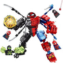Mini Superhero Building Block Figures Set Compatible with Lego