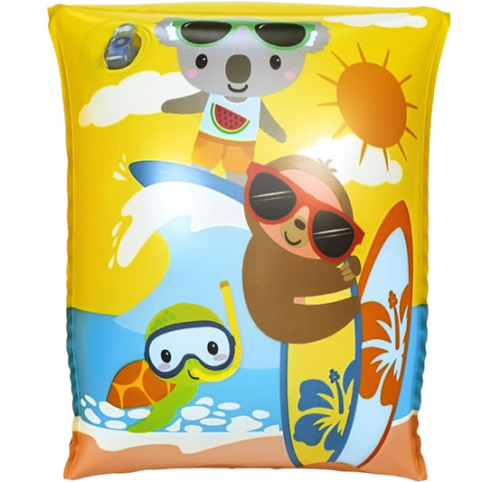 Surf Buddies Arm Bands  Inflatable Swim Floaties for Kids