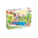 Fun Pool Party Building Block Set COGO Girls Series