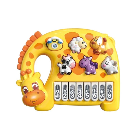 Kids Cute Giraffe Style Musical Piano Fun & Educational Sound Toy