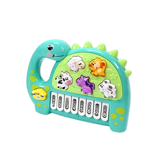 Kids Cute Dino Style Musical Piano Fun Learning & Music Play Toy