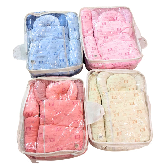 Simple Theme Baby Bedding Set Soft Safe & Everyday Comfort for Newborns