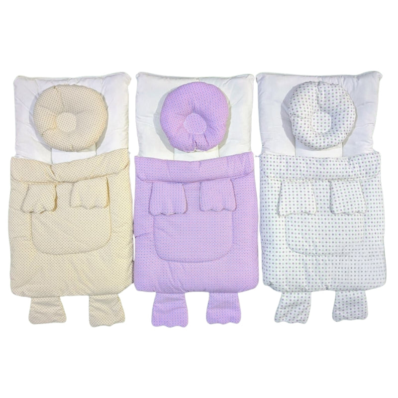 Petal Hug Baby Bedding Set Cozy Sleep with Flower Pillow