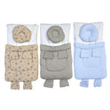Petal Hug Baby Bedding Set Cozy Sleep with Flower Pillow