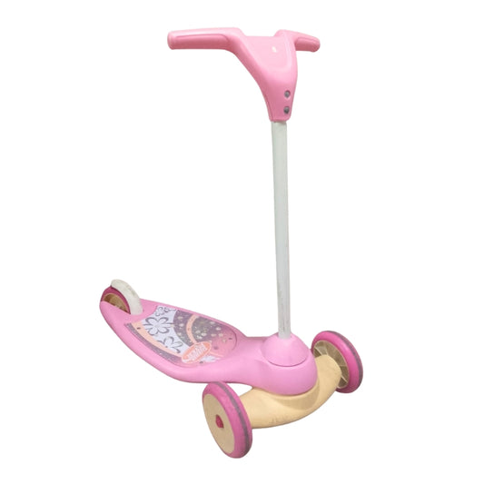 Pretty Pink 3 Wheel Kids Scooter