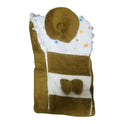 Cozy Bow Style Baby Bedding Set with Pillow