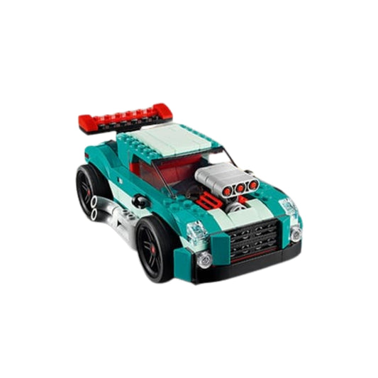 LEGO Creator 3 in 1 Street Racer Car Block Set (Without Box)