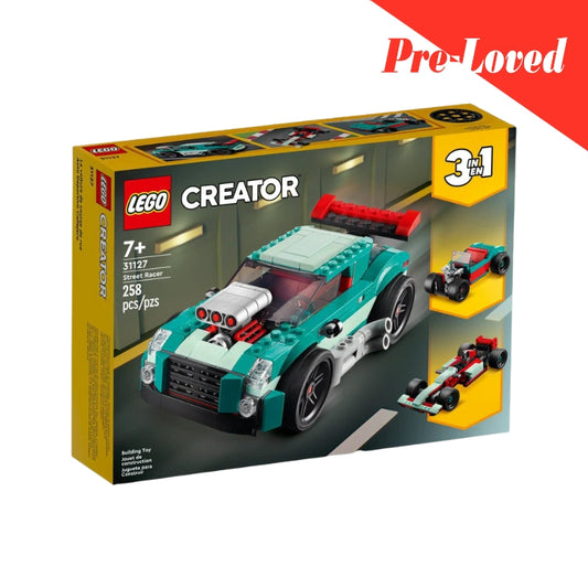 LEGO Creator 3 in 1 Street Racer Car Block Set (Without Box)