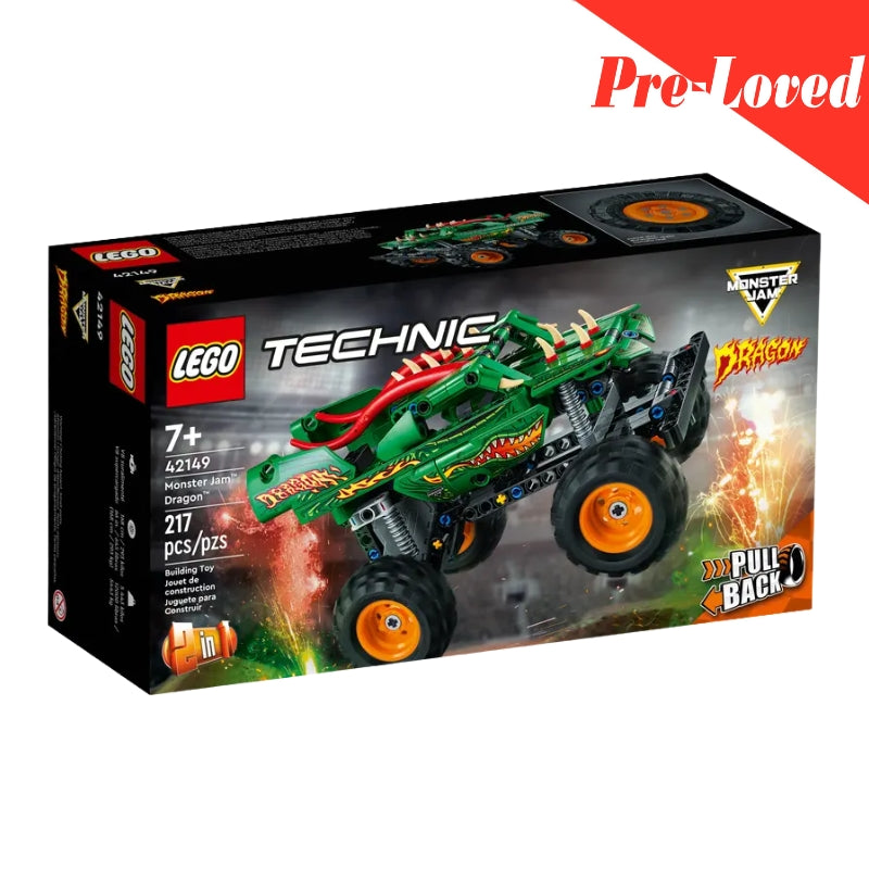 LEGO Technic Monster Jam Dragon 42149 Toy Blocks Set