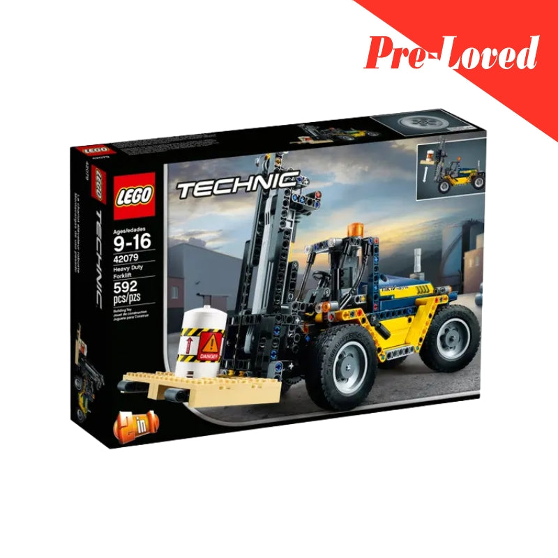 LEGO Technic Heavy Duty Forklift 42079 Building Kit 2 in 1