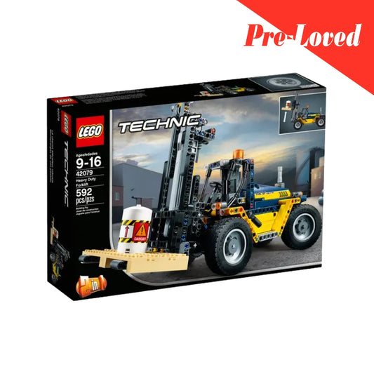 LEGO Technic Heavy Duty Forklift 42079 Building Kit 2 in 1 (Without Box)
