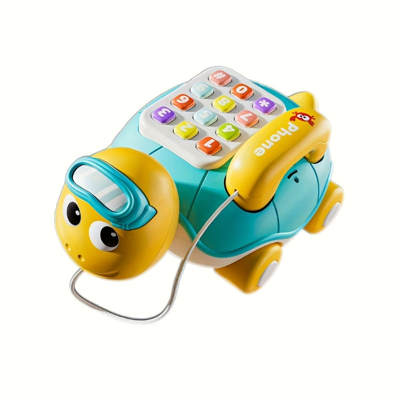Kids Pull Along Turtle Musical Telephone