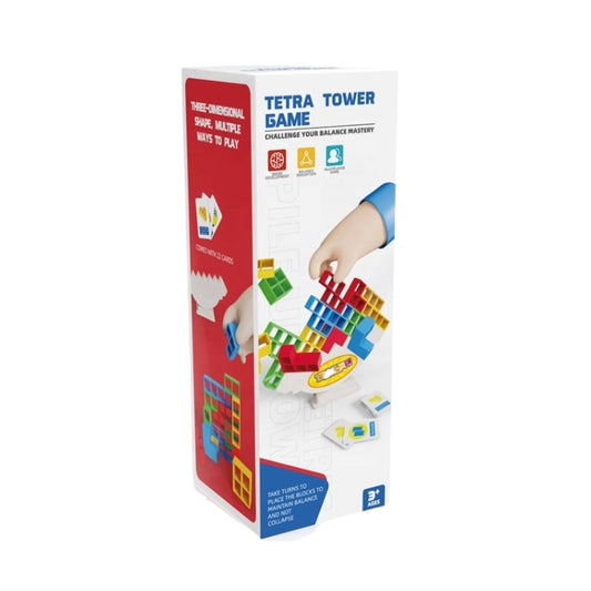 Tetris Plie Up Tower Three Dimensional Shape Multiple Play Toy