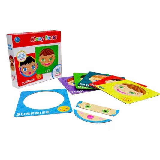Many Faces Emotion Game Play Learn & Name Every Feeling