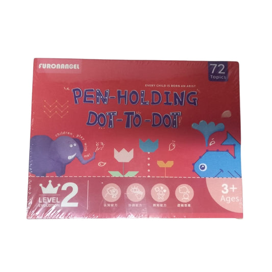 Pen Holding Dot To-Dot Fun Pre-Writing & Hand Coordination Activity