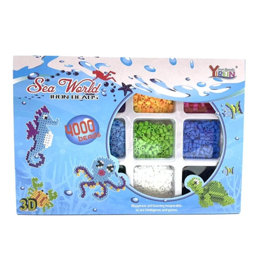 Sea World Iron Beads Set 4000 Beads Creative Craft Kit