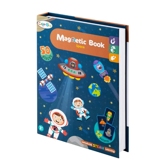 Magnetic Book Space Theme 50 Pieces (Model No. 63008)