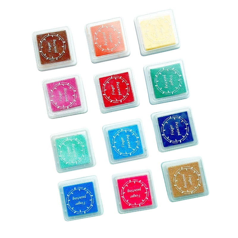 DIY Finger Painting Stamps Set Colorful & Creative Art Fun