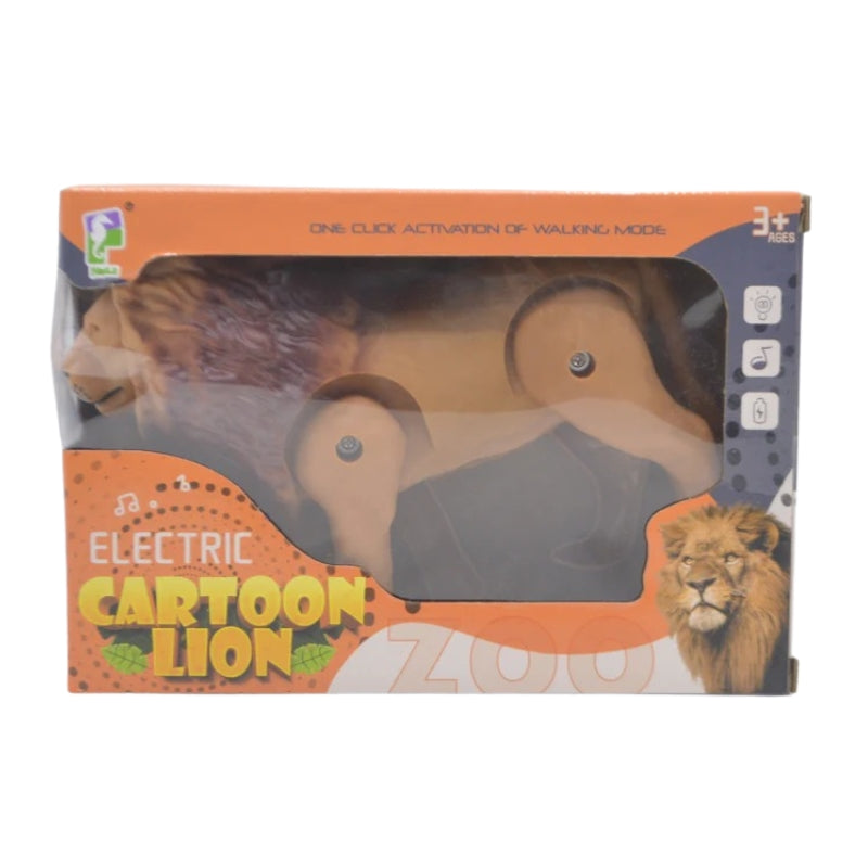 Electric Walking Lion Toy Musical & Interactive Fun for Kids
