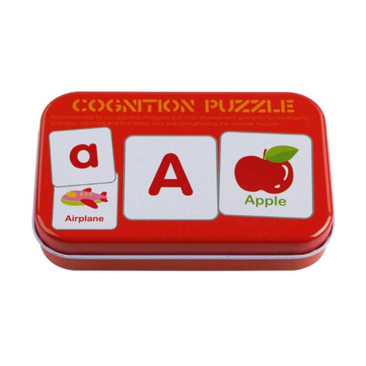 Cognition Alphabet Flash Cards Fun & Interactive Learning Set for Kids