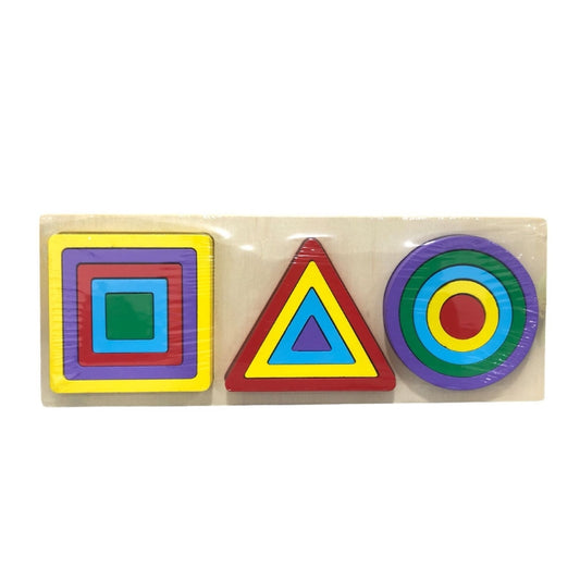 Wooden Colorful Stacking Blocks Set for Kids