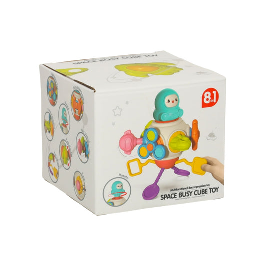 8in1 Multifunctional Space Busy Activity Cube Toy