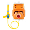 Cute Cartoon Backpack Water Gun Set Summer Fun Spray Toy