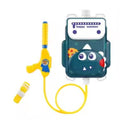 Cute Cartoon Backpack Water Gun Set Summer Fun Spray Toy