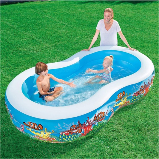 Bestway Nemo Inflatable Kiddie Pool 8'7" x 62" x 18" (54118)
