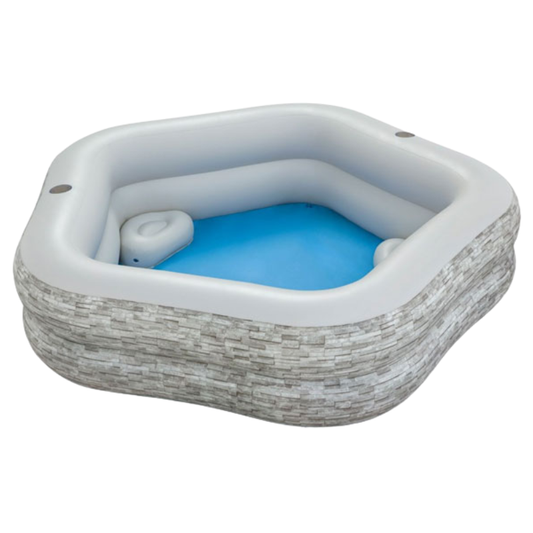 Bestway TruPrint Inflatable Pool 7' x 6'9" x 21" (54423)
