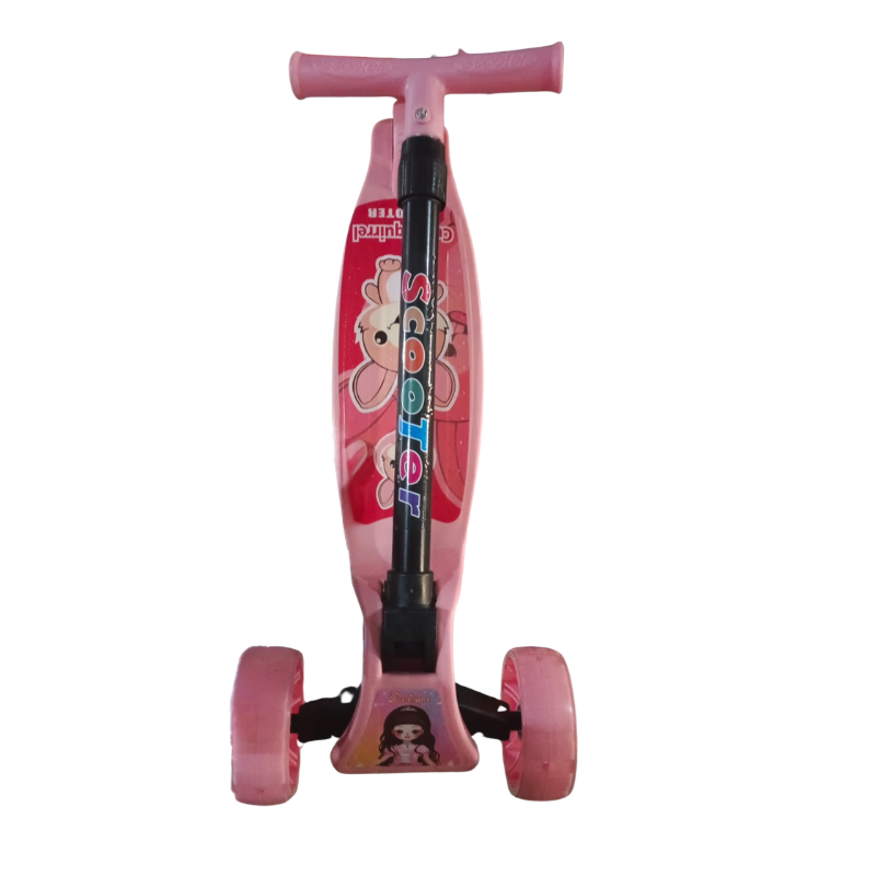 Kids 3-Wheel Scooter with LED Wheels Adjustable Balance Scooter for Boys & Girls