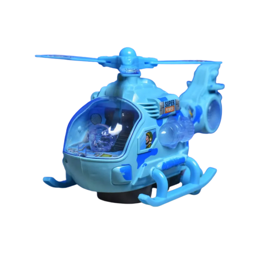 Helicopter Toy with Lights & Music Fun Flying Action Toy (Deal)