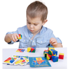 Wooden Pixy Cubes Creative Educational Wooden Block Puzzle Toy