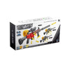 Electric Shell Ejecting Soft Bullet Toy Blaster with Ammo Chain