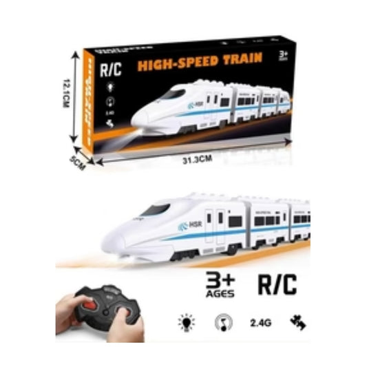 Remote Control High Speed Train Toy with Light and Music