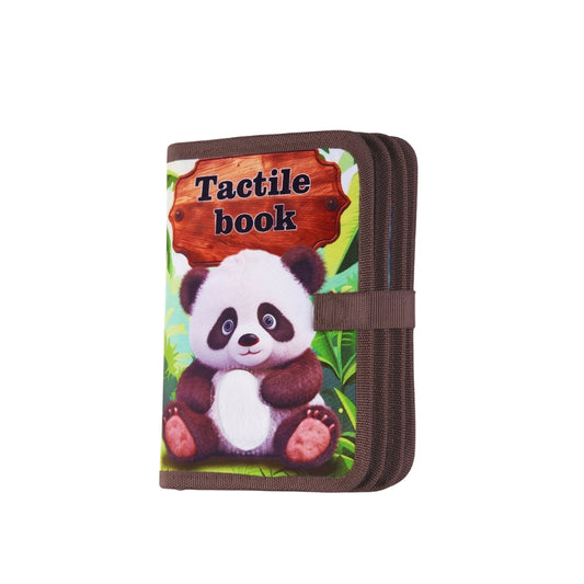 Baby Soft Tactile Cloth Book with Panda Design