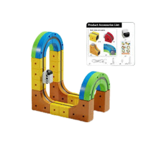 Brand New MagTrack Builders Magnetic Roller Coaster Starter Track Set