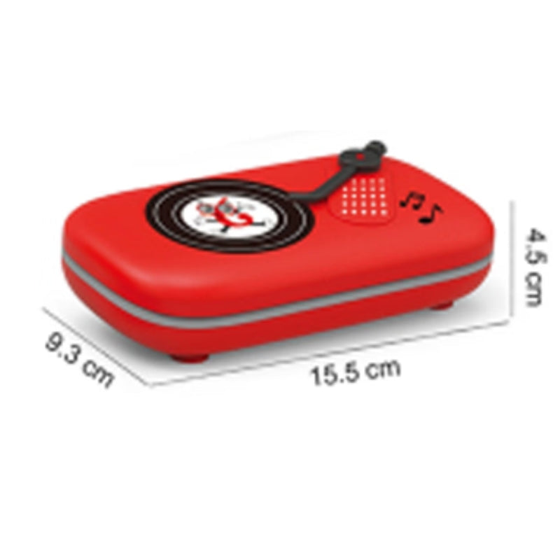 Electronic Music Rhythm Game Machine DJ Turntable Toy for Kids - Red & Green (Brand New)
