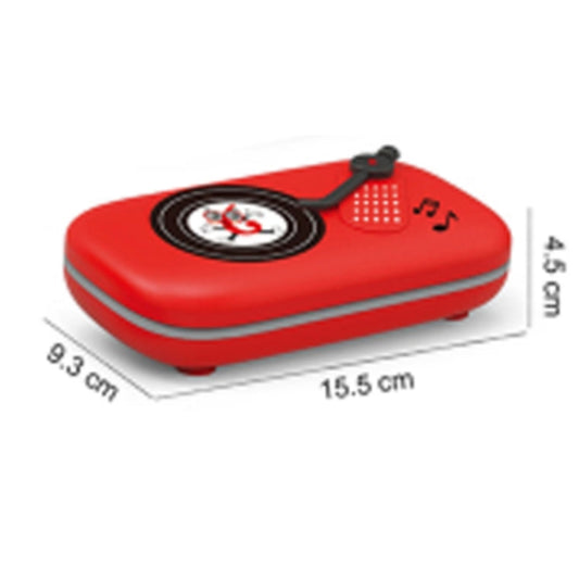 Electronic Music Rhythm Game Machine DJ Turntable Toy for Kids - Red & Green (Brand New)