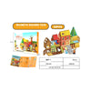 Build-A-Farm Haven 52-Piece Magnetic Building Tiles Set for Kids (Model 889-1) – Brand New