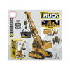 1:20 Scale Heavy Construction Crane RC Truck with Lights, Sound, and Real Steam/Smoke Effect – Brand New