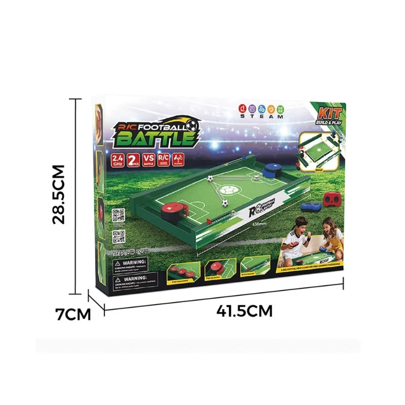 2-Player RC Football Battle Tabletop Game Kit – Brand New 2.