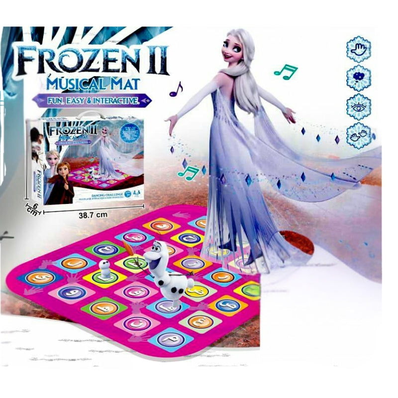 Disney Frozen II Interactive Musical Dance Mat – Brand New Electronic Touch-Sensitive Floor Playmat for Kids