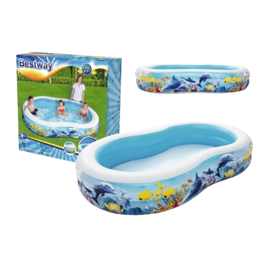 Bestway Nemo Inflatable Kiddie Pool 8'7" x 62" x 18" (54118)