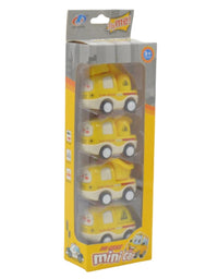 Mini Die-Cast Dinky Cars - 4 Pcs
