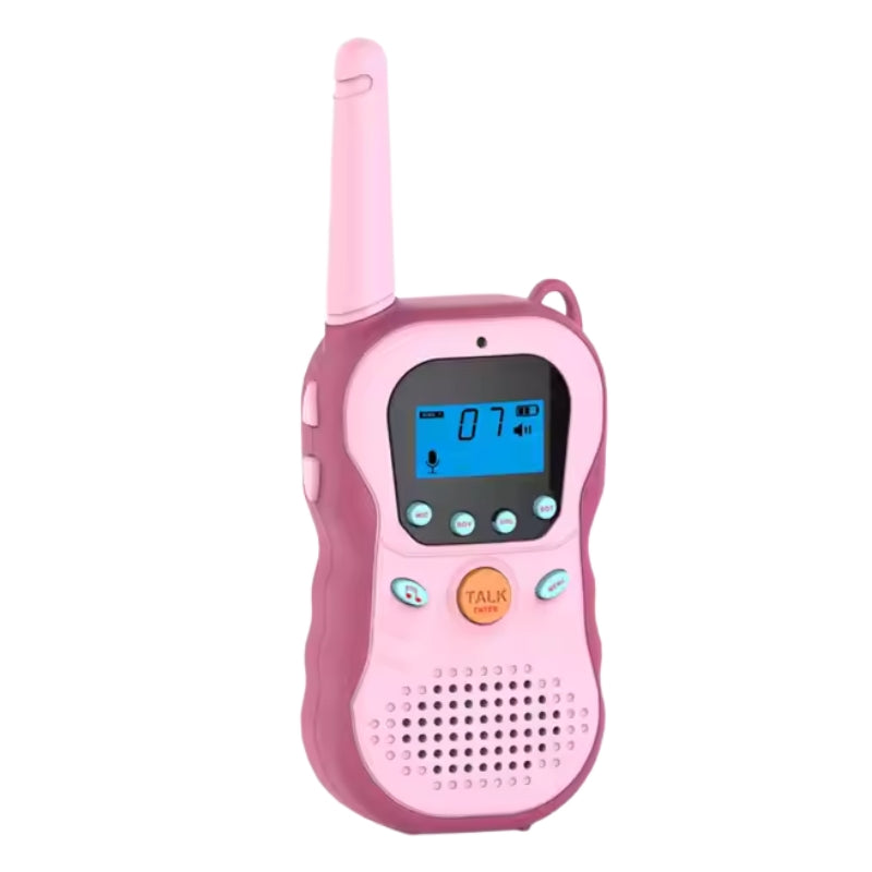 Long-Range Kids Walkie Talkie Set – Rechargeable, LCD Display & Clear Sound