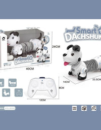 Intelligent Infrared Stretchable Smart Electric Robotic Dog Toy for Kids
