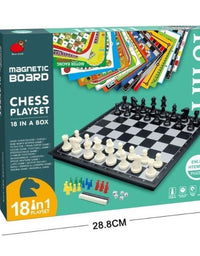 18 In 1 Folding Magnetic Chess Game - Unleash Your Inner Grandmaster
