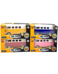 Diecast Bus Model Mini Car Toys For Kids
